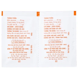 Thuốc Bipp zinc powder 70mg DHG giúp bổ sung kẽm, tăng cường sức để kháng cho trẻ em (24 gói x 1.5g)