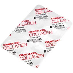 Viên uống giúp chậm quá trình lão hóa da, tăng đàn hồi da Omexxel Collagen (3 vỉ x 10 viên)