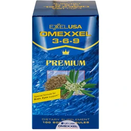 Viên uống hỗ trợ tốt cho não và mắt Omexxel 3-6-9 Premium (100 viên)