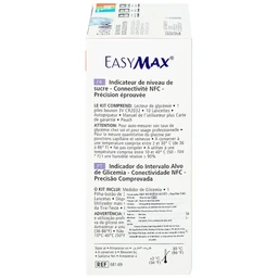 Combo 3 hộp que thử đường huyết Easy Max (25 cái) - tặng máy đo đường huyết Easy Max Tag