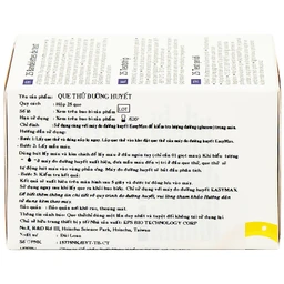 Combo 3 hộp que thử đường huyết Easy Max (25 cái) - tặng máy đo đường huyết Easy Max Tag