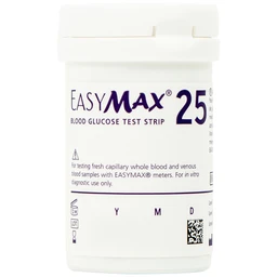 Combo 3 hộp que thử đường huyết Easy Max (25 cái) - tặng máy đo đường huyết Easy Max Tag