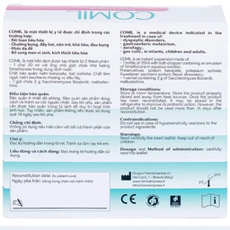 Men tiêu hóa Comil hương dâu 20ml giúp giảm rối loạn tiêu hóa, nôn trớ ở trẻ, dùng được cho trẻ sơ sinh