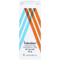 Thuốc mỡ tra mắt TobraDex Alcon điều trị viêm và nhiễm khuẩn (3,5g)