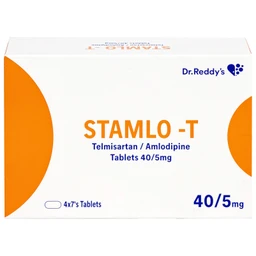 Thuốc Stamlo-T 40mg/5mg Dr.Reddy điều trị tăng huyết áp (4 vỉ x 7 viên)