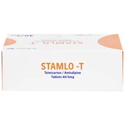 Thuốc Stamlo-T 40mg/5mg Dr.Reddy điều trị tăng huyết áp (4 vỉ x 7 viên)