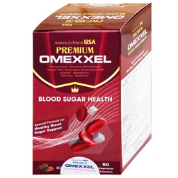 Viên uống hỗ trợ ổn định đường huyết Premium Omexxel Blood Sugar Health (60 viên)