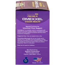 Viên uống bổ sung lợi khuẩn, hỗ trợ giảm rối loạn tiêu hóa Premium Omexxel Colon Health (60 viên)