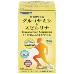 Viên uống tăng tiết dịch khớp giảm thoái hóa khớp Orihiro Glucosamine and Spirulna (900 viên)