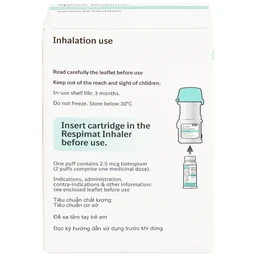 Bình xịt Spiriva Respimat Boehringer điều trị viêm phế quản mạn (30 liều)