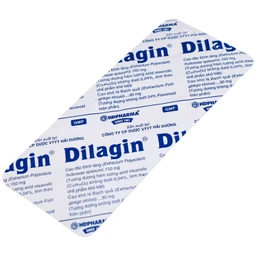 Thuốc Dilagin 150mg Hd Pharma phòng và điều trị suy giảm trí nhớ, thiểu năng tuần hoàn não (5 vỉ x 10 viên)