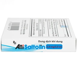 Dung dịch khí dung AtiSaltolin 2,5mg/2,5ml An Thiên điều trị chứng co thắt phế quản (5 ống)