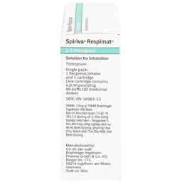 Bình xịt Spiriva Respimat Boehringer điều trị viêm phế quản mạn (30 liều)