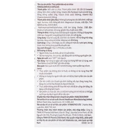Viên uống hỗ trợ tăng khả năng tạo máu Vitabiotics Feroglobin B12 (30 viên)