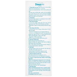 Chai xịt giúp tăng cường hấp thu canxi Dimao Pro Oral Spray D3 + K2 Valens (25ml)