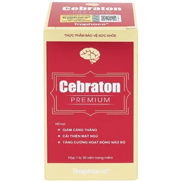 Viên hỗ trợ hoạt huyết Cebraton Premium Traphaco (30 viên)