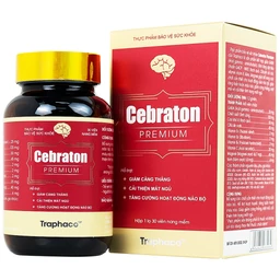Viên hỗ trợ hoạt huyết Cebraton Premium Traphaco (30 viên)