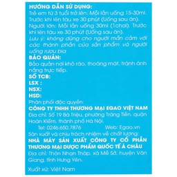 Nước uống Saytauxe (10 chai x 30ml)