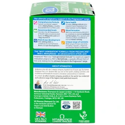 Viên bổ sung vitamin và khoáng chất cho phụ nữ mang thai Pregnacare Max Omega 3 DHA (84 viên)