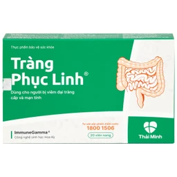 Viên hỗ trợ viêm đại tràng cấp và mãn tính Tràng Phục Linh (2 vỉ x 10 viên)