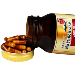 Viên uống giảm nguy cơ hình thành huyết khối, tăng cường lưu thông máu Nattokinase 2400FU KenKan (60 viên)