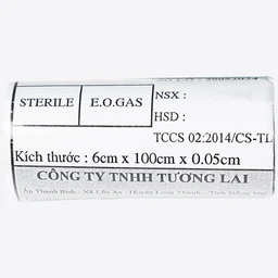 Garo chỉnh hình 6x100x0.05cm dùng để thắt mạch, hỗ trợ việc tìm mạch máu 