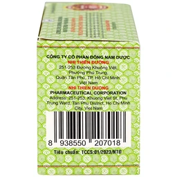 Dầu gió Nhị Thiên Đường 1.5ml (10 chai) dùng khi cảm mạo phong hàn, sổ mũi, chóng mặt, nhức đầu, say tàu xe