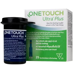 Que thử đường huyết Onetouch Ultra Plus (hộp 25 que)