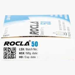 Thuốc Rocla 50 Fremed điều trị các tình trạng rối loạn cương dương (1 vỉ x 4 viên)