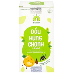 Dầu Húng Chanh Hỗ Trợ Lợi Phế Trừ Đờm Giảm Ho Labebé (30ml)