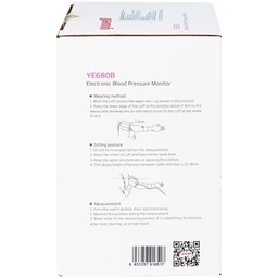 Máy đo huyết áp bắp tay Yuwell YE680B hỗ trợ đo huyết áp, cảnh báo đột quỵ
