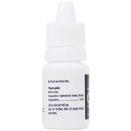 Thuốc nhỏ mắt Olevid Olopatadine 5ml Merap điều trị triệu chứng ngứa mắt của bệnh viêm kết mạc dị ứng