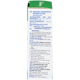 Kem bôi mụn cóc Timodore 5ml hỗ trợ loại bỏ mụn cóc, vết chai sần