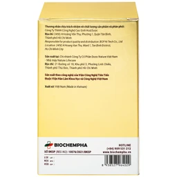 Viên uống hỗ trợ chống oxy hóa, hạn chế gốc tự do, tăng cường sức khỏe Nano Fucoidan Biochempha 30v