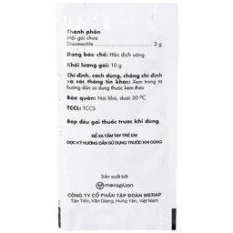 Thuốc Diobysta Merap điều trị tiêu chảy cấp và mạn (12 gói)