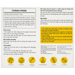 Viên sủi Scurma Fizzy Nano Curcumin hỗ trợ giảm các triệu chứng trào ngược dạ dày thực quản (2 tuýt x 10 viên) 7