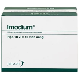 Thuốc Imodium 2mg Janssen điều trị tiêu chảy cấp tính (10 vỉ x 10 viên)