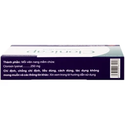 Thuốc Clonicap 250mg CPC1HN điều trị viêm khớp dạng thấp, đau cơ (2 vỉ x 15 viên)
