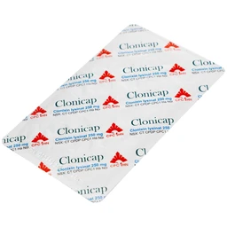 Thuốc Clonicap 250mg CPC1HN điều trị viêm khớp dạng thấp, đau cơ (2 vỉ x 15 viên)