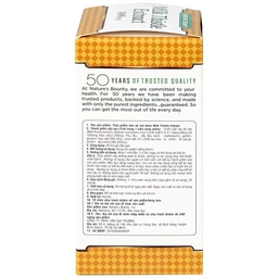Viên uống hỗ trợ tăng cường chức năng gan, bảo vệ gan Milk Thistle Nature's Bounty (50 viên)