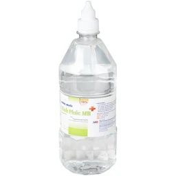 Nước muối Vĩnh Phúc Smiles 1100ml natri clorid 0.9 giúp làm sạch răng, khử mùi hôi miệng