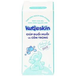 Dầu bạch đàn chanh Kutieskin đuổi muỗi và côn trùng (5ml)