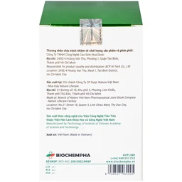 Viên uống giảm ho, giảm đờm, đau rát họng, viêm phế quản Nano Anpacov Biochempha (60 viên)