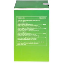 Viên uống giảm ho, giảm đờm, đau rát họng, viêm phế quản Nano Anpacov Biochempha (60 viên)
