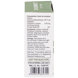 Nước mắt nhân tạo Easimist Eye Drops 5ml giảm khô mỏi mắt