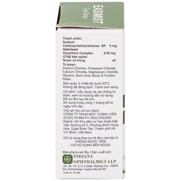 Nước mắt nhân tạo Easimist Eye Drops 5ml giảm khô mỏi mắt