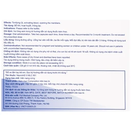 Thuốc NeuroAID II MLC 901 Moleac điều trị phục hồi chức năng cho bệnh nhân đột quỵ (3 hộp x 60 viên)