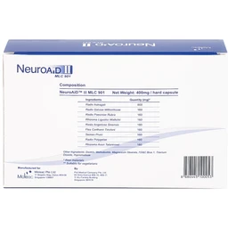 Thuốc NeuroAID II MLC 901 Moleac điều trị phục hồi chức năng cho bệnh nhân đột quỵ (3 hộp x 60 viên)