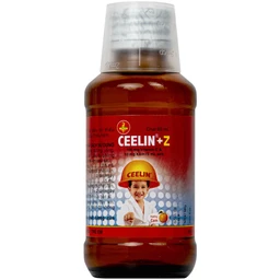 Siro Ceelin + Z United phòng ngừa và điều trị thiếu vitamin C hoặc thiếu kẽm (60ml)
