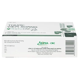 Thuốc viêm xoang Abipha Cap điều trị viêm xoang, nghẹt mũi, sổ mũi, viêm mũi dị ứng (3 vỉ x 10 viên)